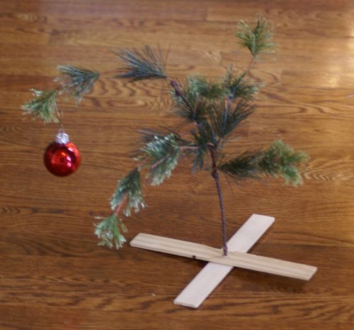 Bare christmas tree 2